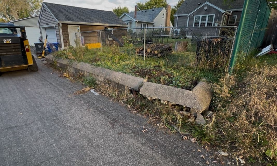 Retaining Wall Rebuild in St. Paul image