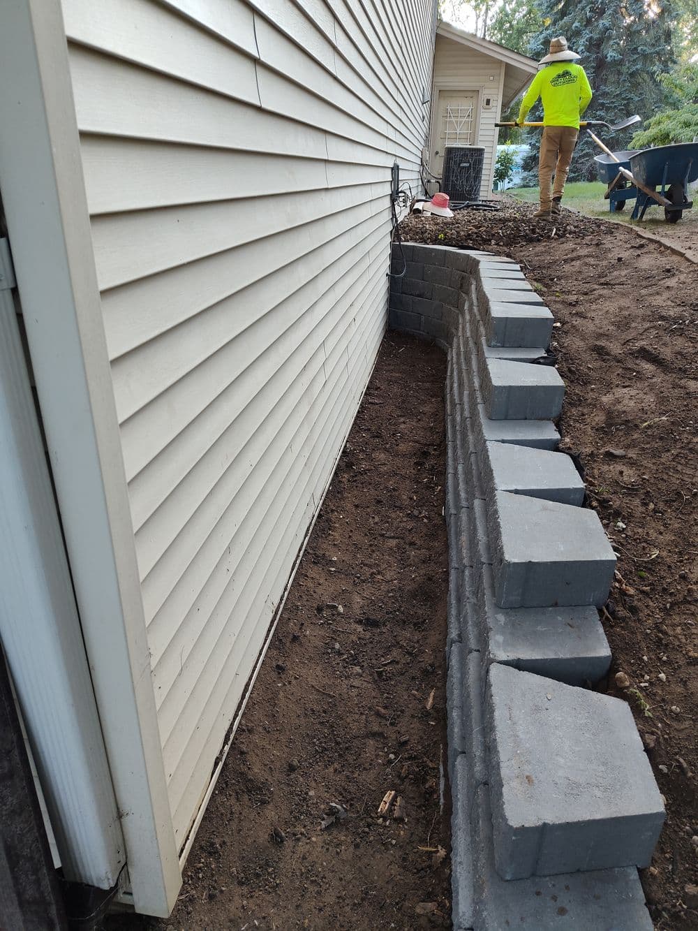 Retaining Wall Replacement in Burnsville image