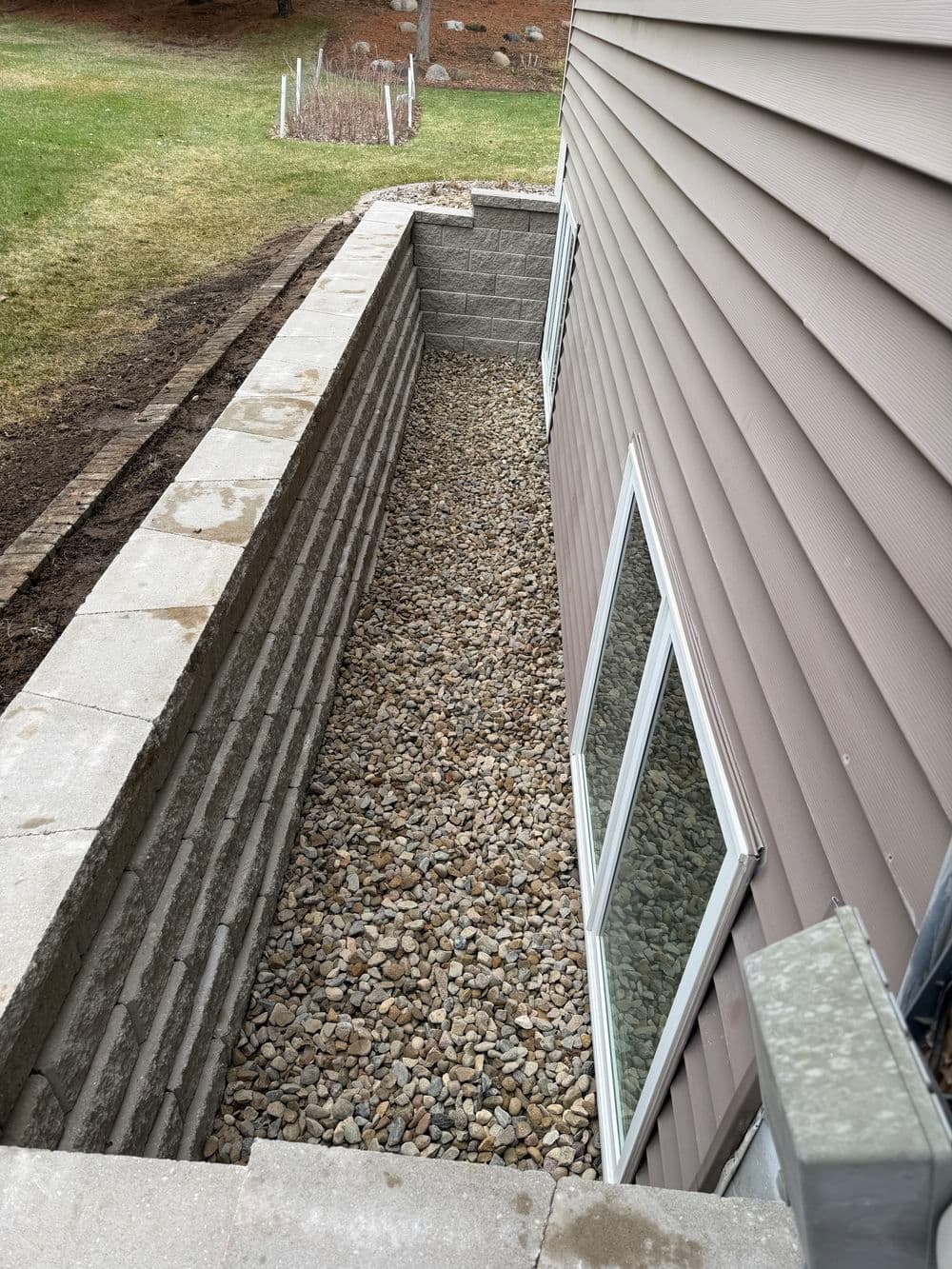 Old Timber Retaining Wall Gets a Real Fix in Cottage Grove image