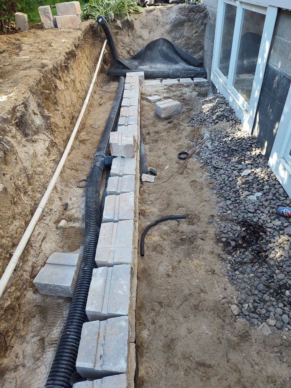 Gallery photos for Retaining Wall Replacement in Roseville MN: Image #3