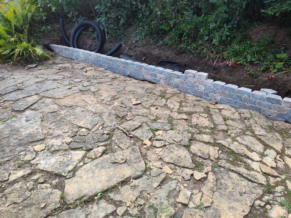 Gallery photos for Segmental Retaining Wall Replacement in River Falls: Image #2