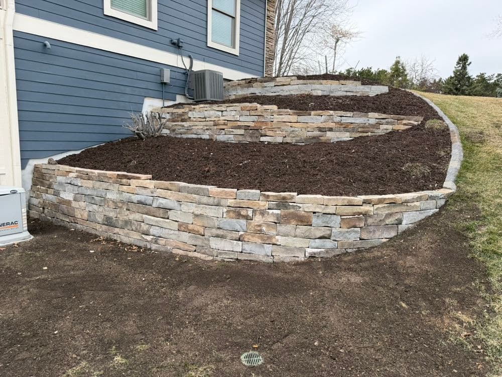 Project Retaining Wall Rebuild in Hudson WI image