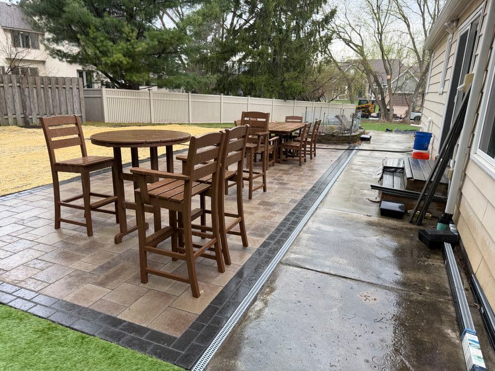 Project Backyard Paver Patio Build  in Woodbury image