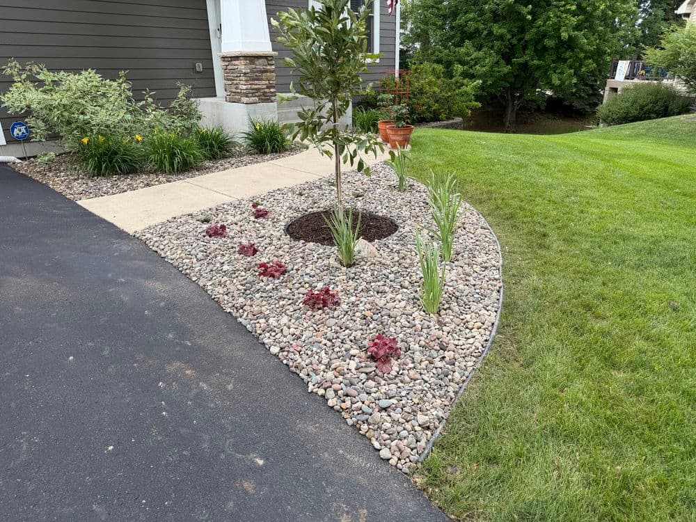 Project Front Yard Landscape Bed Overhaul in Cottage Grove image