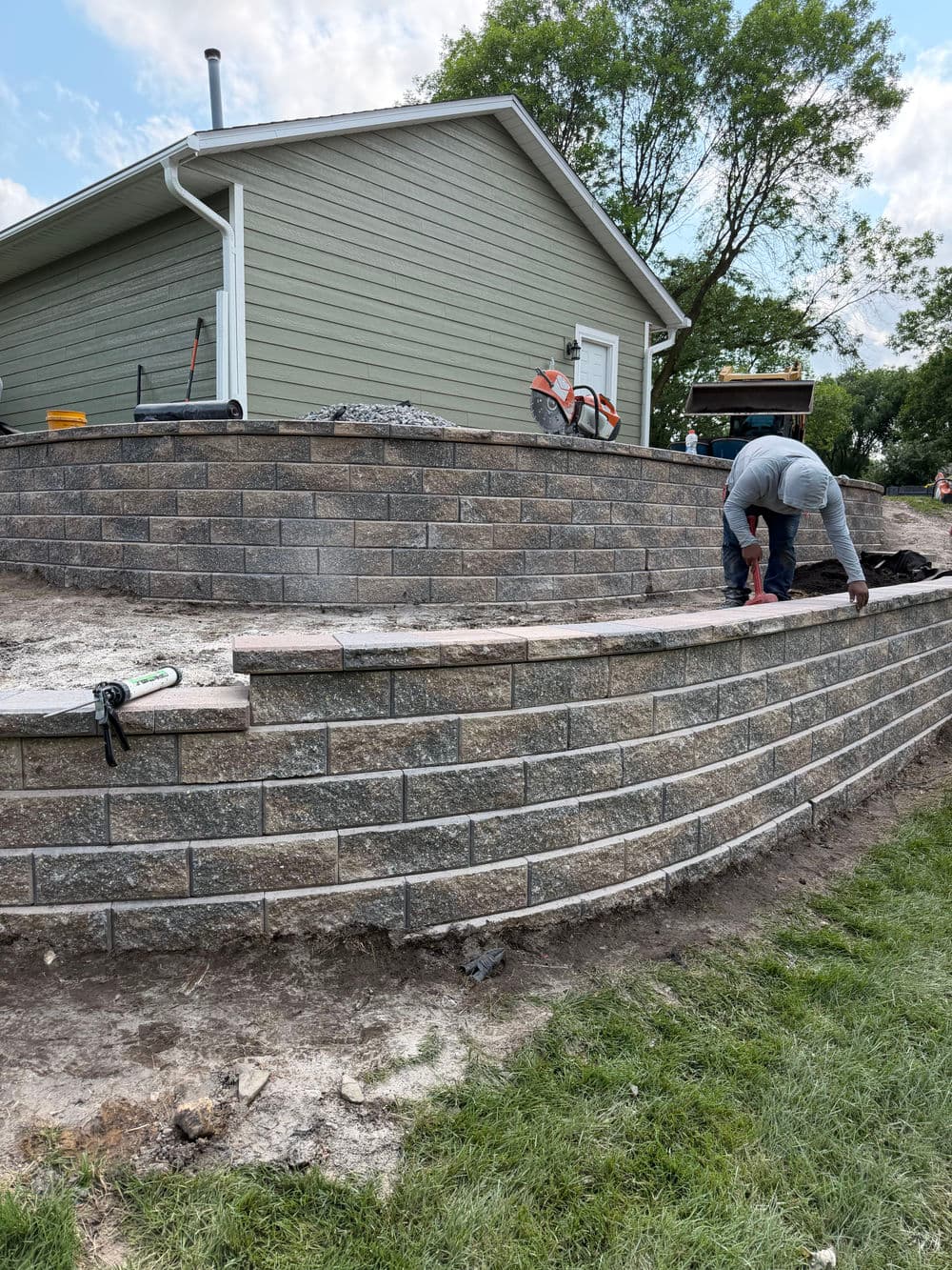 Retaining Wall Replacement in Cottage Grove image