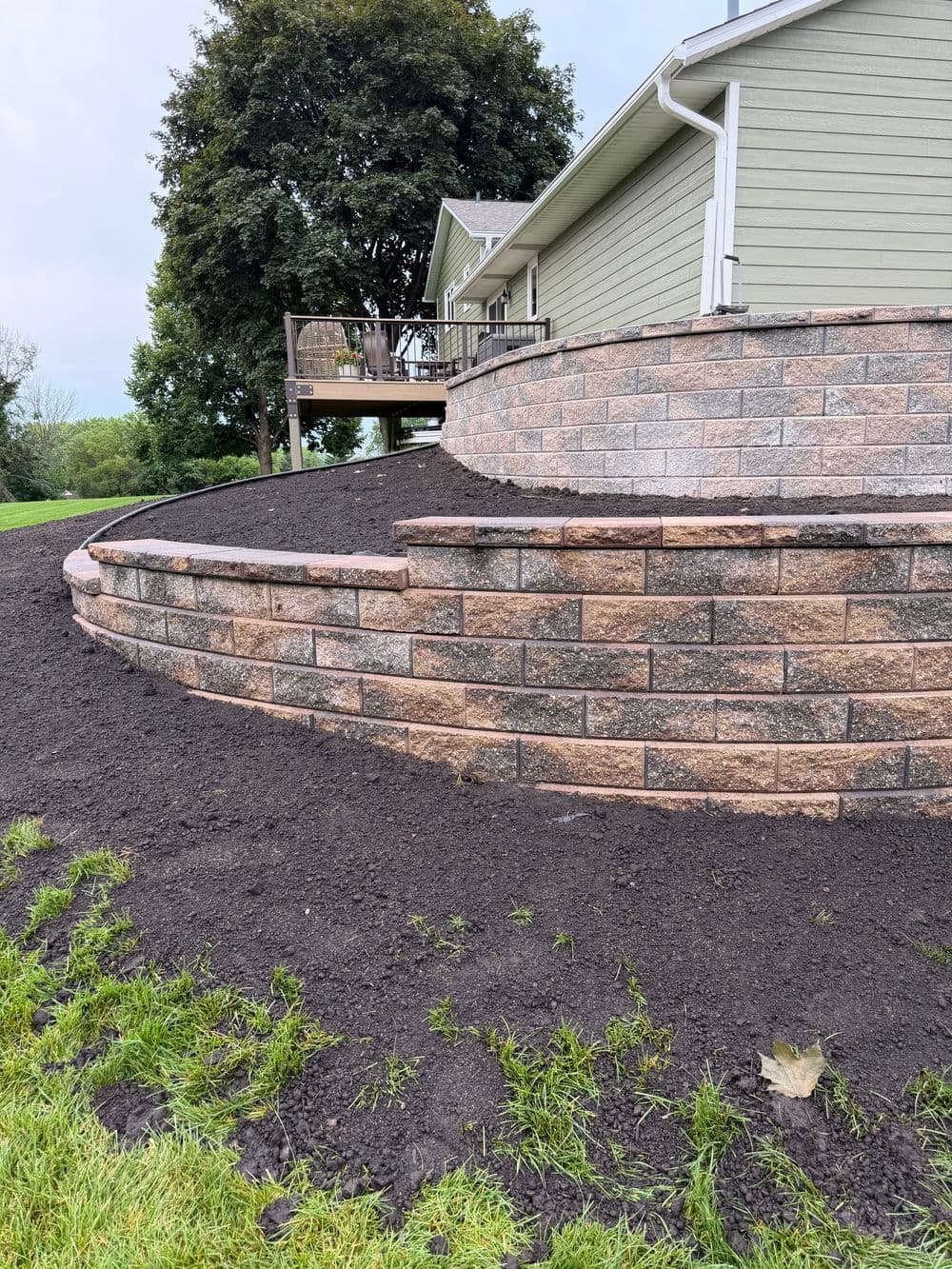 Gallery photos for Retaining Wall Replacement in Cottage Grove: Image #1