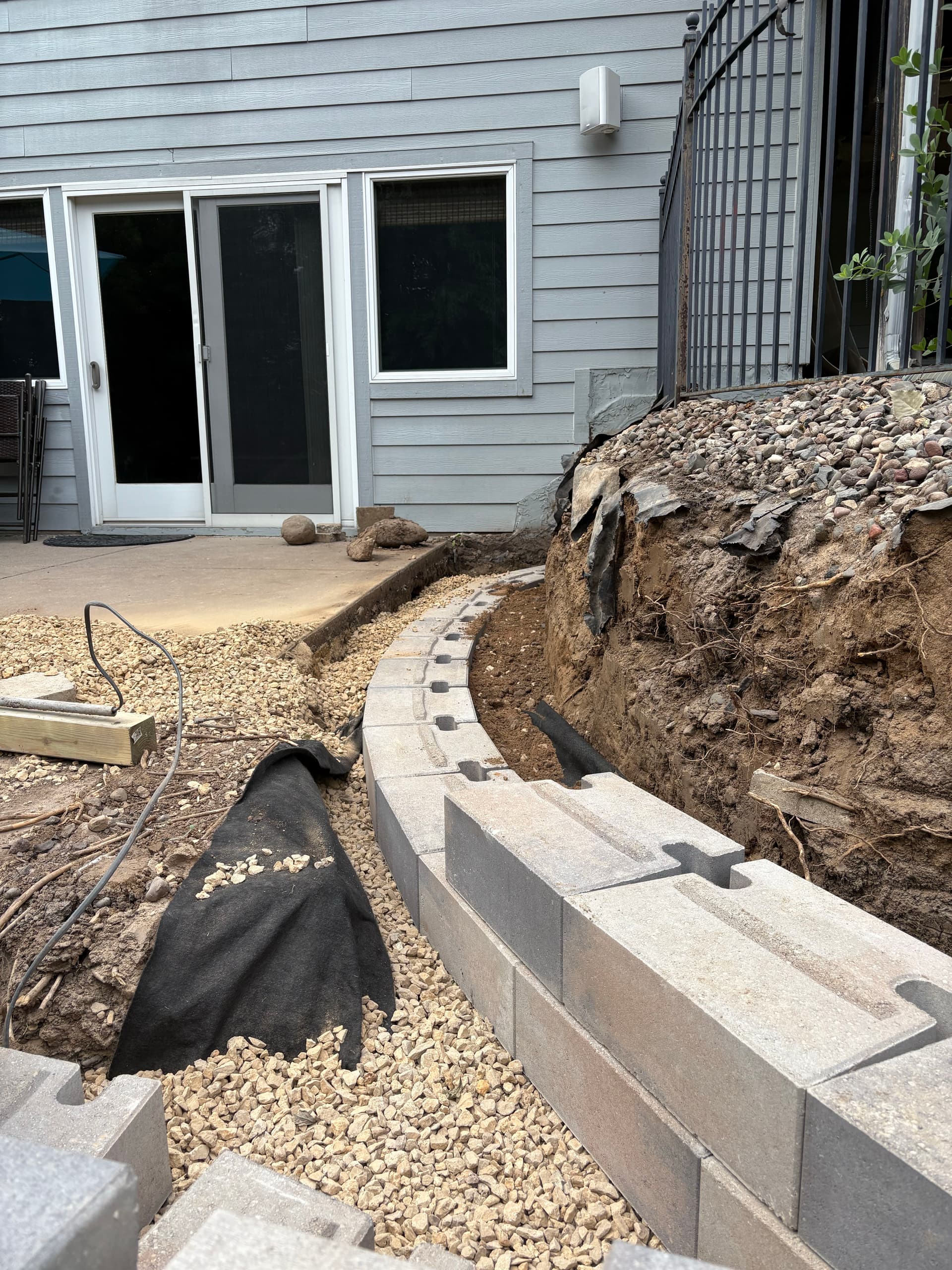Gallery photos for Retaining Wall Enhancement in Woodbury: Image #3