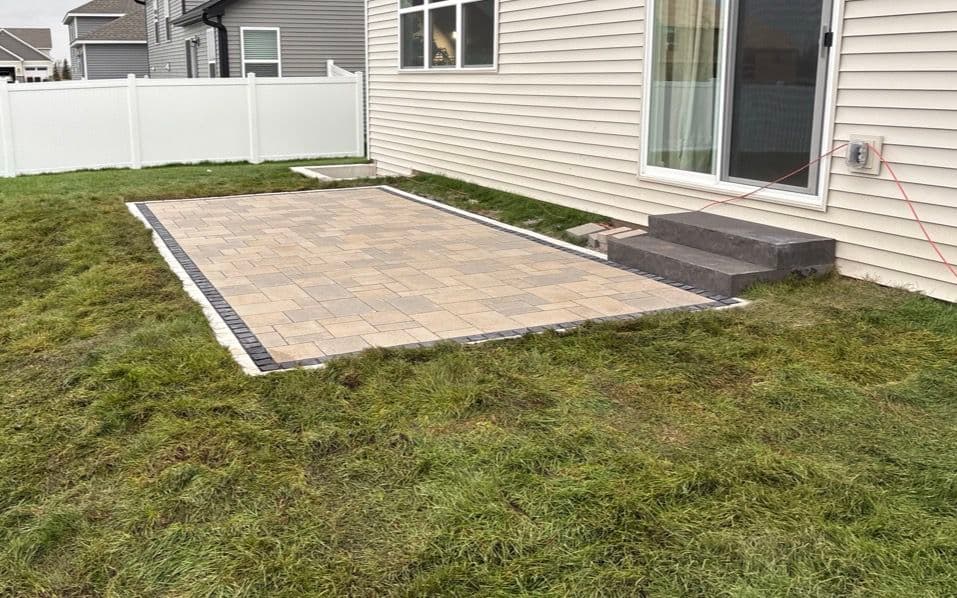 Gallery photos for New Paver Patio Installation in Cottage Grove: Image #1