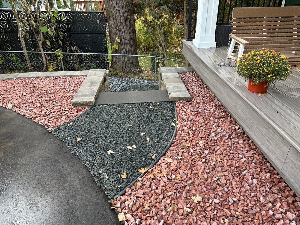 Gallery photos for New Home Build with Retaining Walls and Landscaping in Mahtomedi MN: Image #6