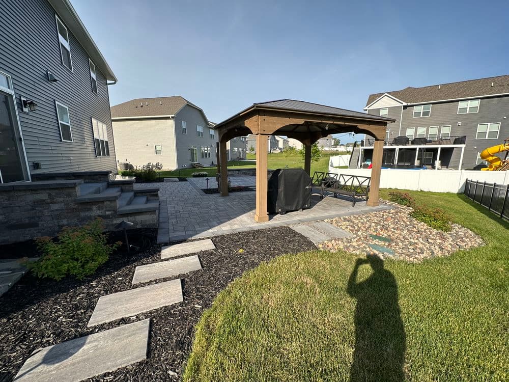 Gallery photos for Backyard Transformation in Woodbury: Image #1