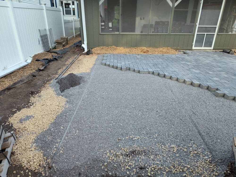 Gallery photos for Permeable Paver Patio Build in White Bear Lake: Image #3