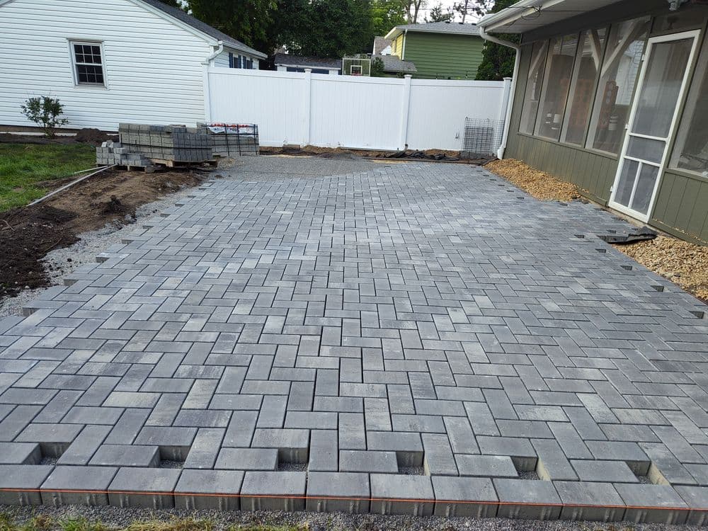 Gallery photos for Permeable Paver Patio Build in White Bear Lake: Image #1